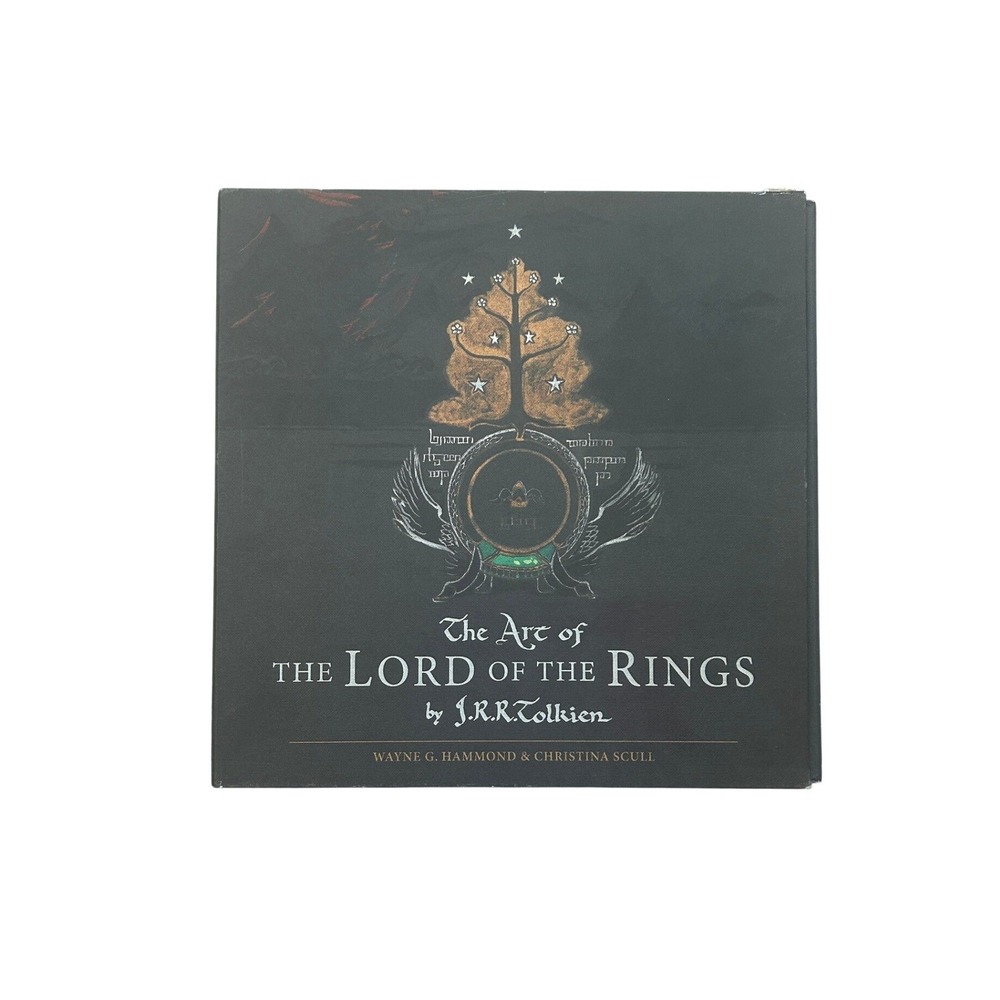 The Art of The Lord of the Rings Hardcover Tolkien Illustrated Coffee Table Book